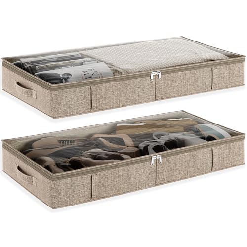 Clutter Mutter Unter dem Bettcontainer (Beige) von Clutter Mutter