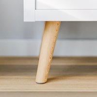 4 X Ikea Kallax Regal Füße Möbelfüße Möbelbeine in Buchenoptik, 15 & 20cm Höhe von ClutterCover