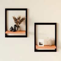 Wandregal Mit Metallrahmen Modernes Regal Rahmen Als Wanddekoration von ClutterCover