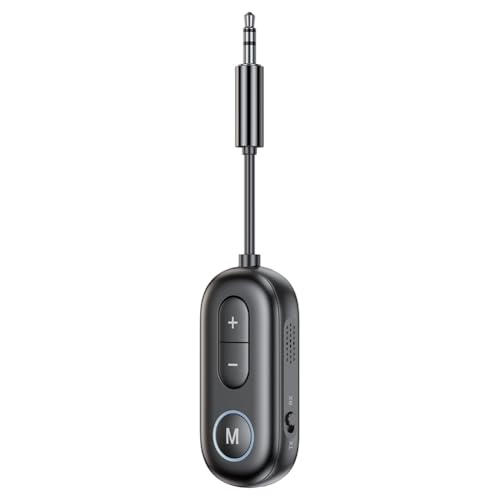 Clyictz 2-In-1 Bluetooth 5.4 Empfänger-Sender-Adapter 3,5 mm Aux Kabelloser Audio-Empfänger-Sender für Lautsprecher PC TV Clyictz 2-In-1 Bluetooth 5.4 Empfänger-Sender-Adapter 3,5 mm Aux Kabelloser Audio-Empfänger-Sender für Lautsprecher PC TV von Clyictz