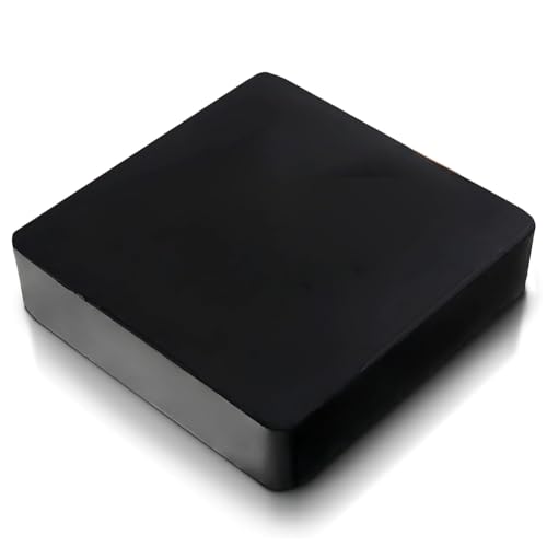 Clyictz Gummi-Bankblock für Schmuckherstellung, 10,2 x 10,2 cm, Vollgummi-Block, Juwelier-Bankblock zum Hämmern, Formen Clyictz Gummi-Bankblock für Schmuckherstellung, 10,2 x 10,2 cm, Vollgummi-Block, Juwelier-Bankblock zum Hämmern, Formen von Clyictz