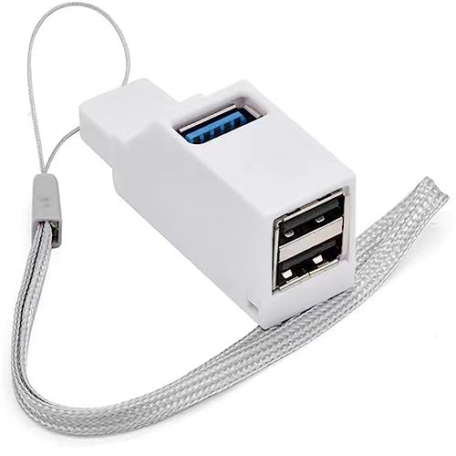 Clyictz Tragbarer Multi-Interface-Hub-Splitter USB3.0-Hochgeschwindigkeits-Hub Weiß Clyictz Tragbarer Multi-Interface-Hub-Splitter USB3.0-Hochgeschwindigkeits-Hub Weiß von Clyictz