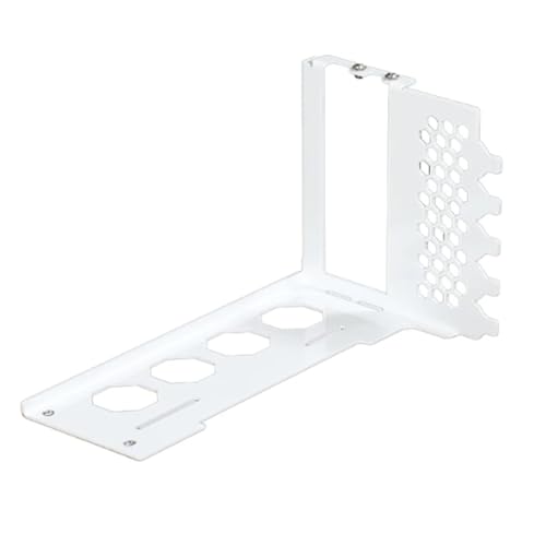 Clyictz Vertikale GPU-Halterung, Grafikkartenhalter, Grafikkarte, VGA-Stützregal, Robuste Metallhalterung für Heimwerker-Computer, Langlebig, Einfach zu Bedienen (B) von Clyictz