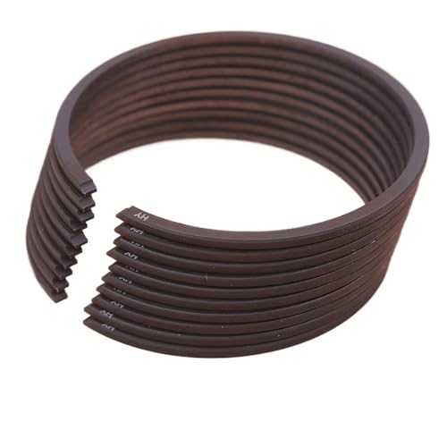 Clynex 10 Stück Los 49 mm x 1,5 mm Kolbenringe, for, for Husqvarna, 460, for,for Rancher, 460 570 Kettensäge Teil 503289046 Kettensägen-Kolbenring von Clynex