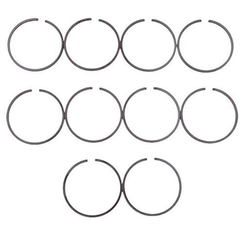Clynex 10 Stück Lot Kolbenringe, for FS106 FS108, for Solo 132 134, for Echo 302 Trimmermäher Motorteil 37 mm x 1,5 mm Kettensägen-Kolbenring Clynex 10 Stück Lot Kolbenringe, for FS106 FS108, for Solo 132 134, for Echo 302 Trimmermäher Motorteil 37 mm x 1,5 mm Kettensägen-Kolbenring von Clynex