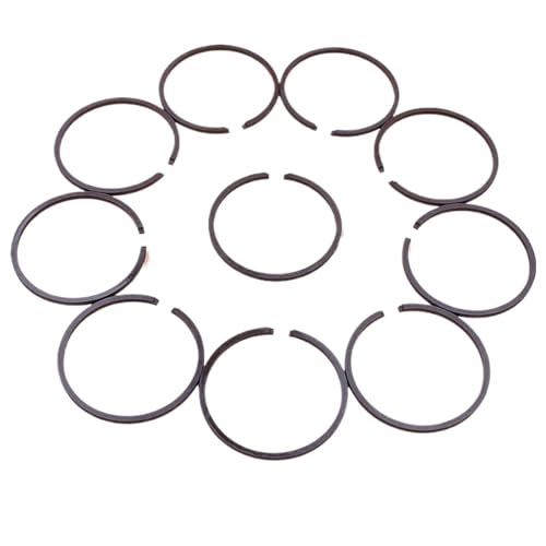 Clynex 10-teiliges Kolbenring-Set, for Heckenschere, Rasentrimmer, Kettensäge, Gartengerät, Ersatzteil ersetzen, 33 mm x 1,5 mm Kettensägen-Kolbenring Clynex 10-teiliges Kolbenring-Set, for Heckenschere, Rasentrimmer, Kettensäge, Gartengerät, Ersatzteil ersetzen, 33 mm x 1,5 mm Kettensägen-Kolbenring von Clynex