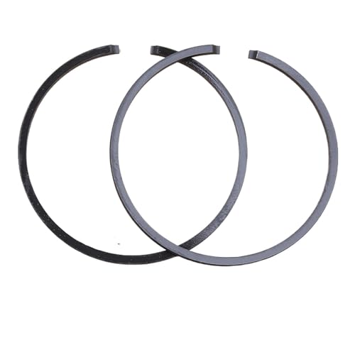 Clynex 2 Stück 34 mm * 1,2 mm Rasentrimmer-Kolbenringsatz, for chinesische 1E34F Freischneider CG260 BC260 26CC Trimmerzylinderteile Kettensägen-Kolbenring(2PCS) von Clynex