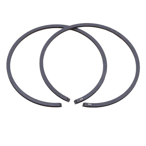 Clynex 2 Stück Kolbenringe 50 mm x 1,2 mm, for, for Husqvarna, 365 365XP 371 372 372XP 362 Kettensäge Teil 11280343000 Kettensägen-Kolbenring von Clynex