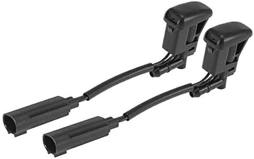 Clynex 2 Stück Scheibenwaschdüsen Sprühdüse mit Beheizter Düse, for, 1er E81 E82 E87 E88 X3 E83 X5 E53 Z4 E85 E86 61667110851 Scheibenwaschdüse Clynex 2 Stück Scheibenwaschdüsen Sprühdüse mit Beheizter Düse, for, 1er E81 E82 E87 E88 X3 E83 X5 E53 Z4 E85 E86 61667110851 Scheibenwaschdüse von Clynex