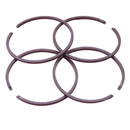 Clynex 4 Stück 38 mm x 1,5 mm Kolbenring, for 009 011 015 Kettensäge FS150 FS151 FS220 FS350 Freischneider, ersetzen Sie Teil 1114 034 3000 Kettensägen-Kolbenring von Clynex