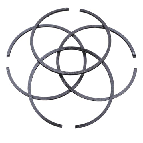 Clynex 4PCS 50mm Kettensägen-Kolbenring von Clynex