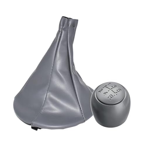 Clynex 5-Gang-Auto-Schaltknauf-Staubschutz, for Fiat, 500 500c 2007–2013, for Panda 2003–2012, Lever Pen Stick Gaitor Boot Schaltknauf(BLACK Gear knob gaiter) von Clynex