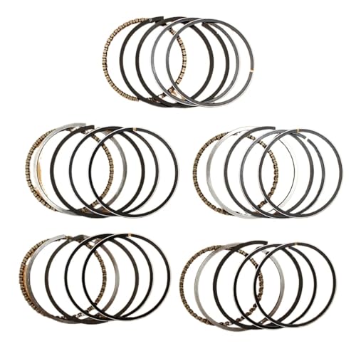 Clynex 5Set 39MM Kolbenringe, for GX31 GX35 GX35NT Motor Motor HHT35S UMK3 Trimmer Freischneider 13010-ZM5-000 Kettensägen-Kolbenring von Clynex