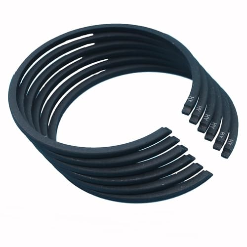 Clynex KOLBENRING, for DOLMAR SACHS 133 SUPER 133S 2-TAKT-KETTENSÄGENZYLINDER-MONTAGESATZ I-GUSSEISEN KOLBENRING MPN 133132040 Kettensägen-Kolbenring(6 PCS) von Clynex