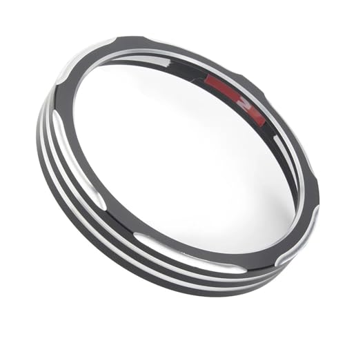 Clynex Motorrad-Tachoanzeige-Lünetten-Zierring, for Harley, Davidson Sportster XL 883 1200 Bob Low Rider Modelle, CNC-Aluminium Motorrad-Tachometerblende von Clynex