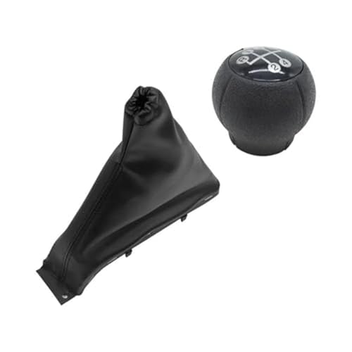 Clynex Schaltknauf, Schaltmanschette, Kofferraumabdeckung, for Opel, Astra F 1991–1998, Auto-Styling-Handbremse Schaltknauf(BLACK Handbrake Gearknob) von Clynex