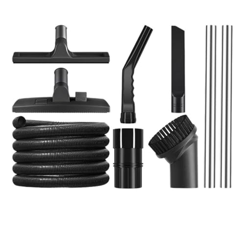 Clynex Staubsaugerschlauch, for Huixi, for Jieba Industriestaubsaugerzubehör Daquan Staubschlitzrohr Schlauchkopf Flache Rundbürste Schlitzstahlrohr Staubsaugerschlauch von Clynex