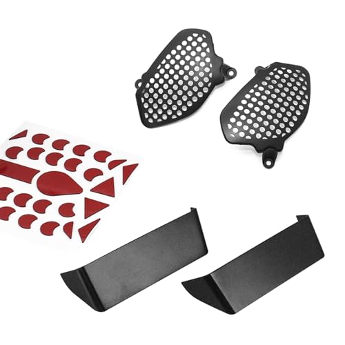 Clynex TFT Peaks Instrumentenhut Sonnenblende Messgeräteabdeckung Unterer Scheinwerferschutz Blinkerschutz, for Tracer 9, for Tracer9 GT 2021 Motorrad-Armaturenbrett-Abdeckung(Combination) von Clynex