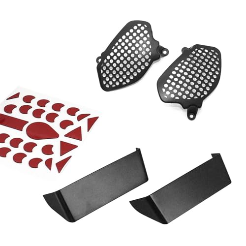 Clynex TFT Peaks Instrumentenhut Sonnenblende Messgeräteabdeckung Unterer Scheinwerferschutz Blinkerschutz, for Tracer 9, for Tracer9 GT 2021 Motorrad-Armaturenbrett-Abdeckung(Combination) von Clynex