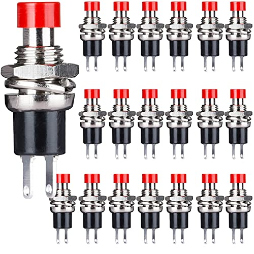 CLDIY Mini Micro Push Button Rote Kappe 20 Stück … CLDIY Mini Micro Push Button Rote Kappe 20 Stück … von Clyxgs