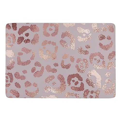 Cmagnifico Teppich, Leopardenhaut, Roségold, weiche Bodenmatte für Wohnzimmer, Schlafzimmer (100 x 150 cm) von Cmagnifico