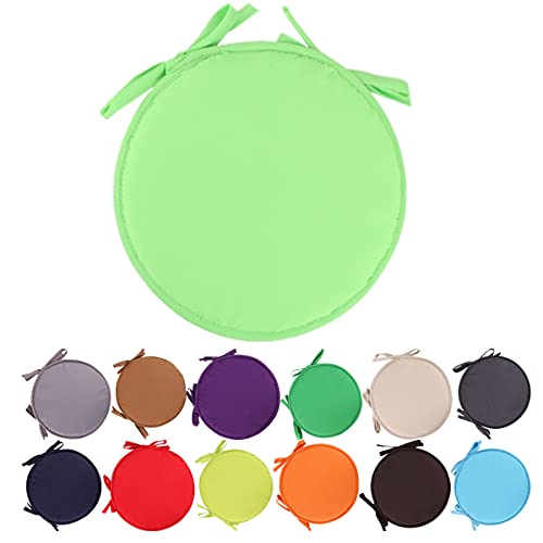 Cmeilau Bunte Stuhlkissen für den Innen- und Außenbereich Runde Sitzkissen Garden Patio Home Kissen - Durchmesser 30 cm / 38 cm, Kissenbezug für Terrassenmöbel, Gartenpolster mit runden Sitzen Cmeilau Bunte Stuhlkissen für den Innen- und Außenbereich Runde Sitzkissen Garden Patio Home Kissen - Durchmesser 30 cm / 38 cm, Kissenbezug für Terrassenmöbel, Gartenpolster mit runden Sitzen von Cmeilau