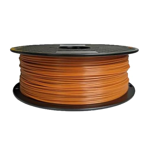 Cmnsjl 3D-Drucker Verbrauchsmaterial, PLA 1,75 Mm Druckmaterial, Genauigkeit +/- 0,02 Mm, 1 Kg Draht,Leather Brown von Cmnsjl