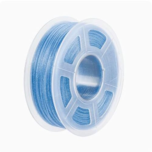 Cmnsjl PLA Flash 3D Druck Verbrauchsmaterialien 1.75mm Flash Verbrauchsmaterialien brandneue umweltfreundliche 1KG Hochgeschwindigkeits-, hohe Zähigkeit und umweltfreundliche FDM Drucker,Blau von Cmnsjl