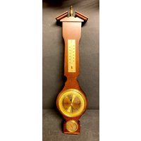 Vintage Wechsel Thermometer Barometer Hygrometer West Germany von CnRCollectibles