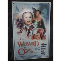 16.5 "x 10.5" Vtg 1994 Turner Unterhaltung Co. Blechdose Zauberer Von Oz Poster Sign Wal 16.5 "x 10.5" Vtg 1994 Turner Unterhaltung Co. Blechdose Zauberer Von Oz Poster Sign Wal von CnRCollectiveTreasur