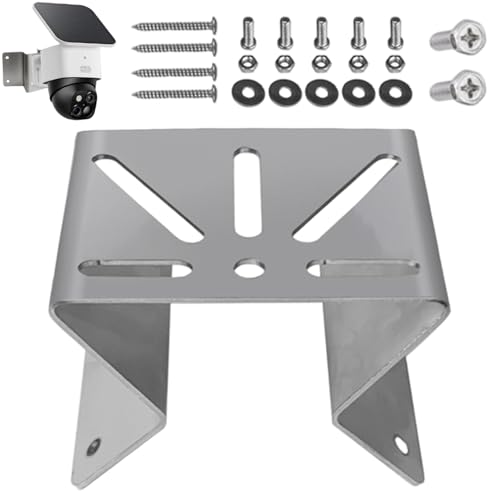 Überwachungskamera -Halterung, Edelstahl -Wandhalterung Metall -Eckhalterungen Außenwand Eckhalterung für Außen- und Innen- und Metallhalterungen, Metallhalterungen von Cndiyald