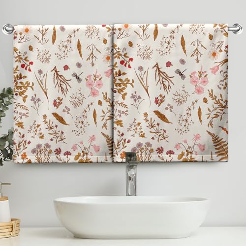 Cneztholim Herbstlaub Badezimmer Handtuch 2er Set Herbst Blatt Küchentücher Rustikales Geschirrtuch Premium Baumwolle Trocknen Backen Geschirrtuch für Küche Badezimmer Cneztholim Herbstlaub Badezimmer Handtuch 2er Set Herbst Blatt Küchentücher Rustikales Geschirrtuch Premium Baumwolle Trocknen Backen Geschirrtuch für Küche Badezimmer von Cneztholim