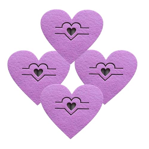 4 raffinierte Besteckhüllen zum Valentinstag verschönern das Essen für Paare und Feiertage, Stoff-Besteckhalter von Cnrfeoap