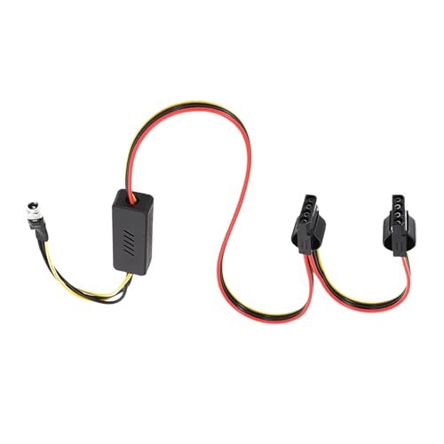 5525 auf 4-polige Festplatten-Netzteil-Adapter-Anschlüsse, Kabel, 12 V auf 5 V, Festplatten-Netzteil, Ersatzkabel 5525 auf 4-polige Festplatten-Netzteil-Adapter-Anschlüsse, Kabel, 12 V auf 5 V, Festplatten-Netzteil, Ersatzkabel von Cnrfeoap