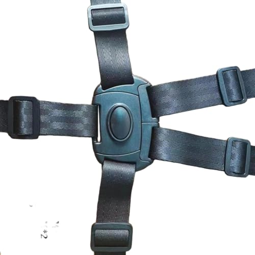 Bequemer 5-Punkt-Baby-Gurt für Kinderwagen, Kinderwagen, Hochstühle, Kinderwagen, Buggys, aus Polyester von Cnrfeoap