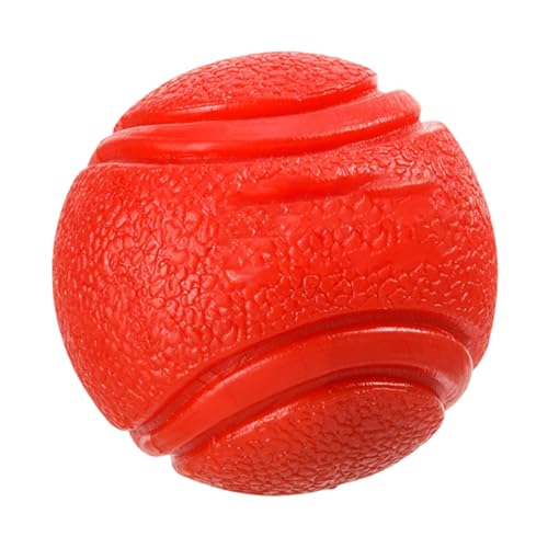 Bouncy Pet Chew Toy Mit Strukturierten Oberflächen Für Die Entfernung Von Tataren Und Outdoor Abrufspiel Haltbarer Gummi Kaukugel Bouncy Pet Chew Toy Mit Strukturierten Oberflächen Für Die Entfernung Von Tataren Und Outdoor Abrufspiel Haltbarer Gummi Kaukugel von Cnrfeoap