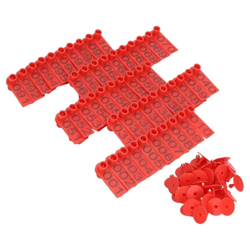 Cnrfeoap 100 Pack Viehstock Ziegenziege Ohrkonitzange Hunde Kaninchen Schaf Nummeriert Ohrkarte Cnrfeoap 100 Pack Viehstock Ziegenziege Ohrkonitzange Hunde Kaninchen Schaf Nummeriert Ohrkarte von Cnrfeoap