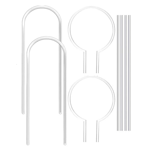 Cnrfeoap Acrylpflanzen Rack Systeme U Form Rundförmiger Vertikaler Design Für Gartenhäuser 8pcs Eleganter Acrylblütenblütenhalter Cnrfeoap Acrylpflanzen Rack Systeme U Form Rundförmiger Vertikaler Design Für Gartenhäuser 8pcs Eleganter Acrylblütenblütenhalter von Cnrfeoap