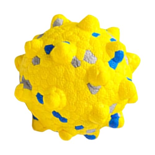 Cnrfeoap Buntes Hundekauenspielzeug Mit Ergonomischer Textur Für Die Reinigung Der Zähne Und Hohe Elastizität Die Multifunktionale Hundeübungskugel Abprallt von Cnrfeoap