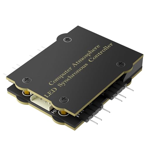 Cnrfeoap Computer 4port 5V 3Pin Argb LED LED Controller LED Light Controller 4port ARGB Hubs 5V 3Pin Splitterzubehör von Cnrfeoap