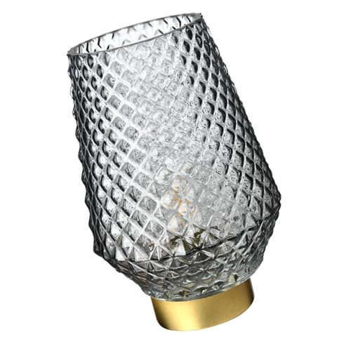 Cnrfeoap Fashion Glas Facetted Lampe Tragbare Beleuchtungslösung Home Dekoration Schreibtisch Lampe Glas Und Kunststoffstruktur Für Jede Space Battery Betrieben von Cnrfeoap