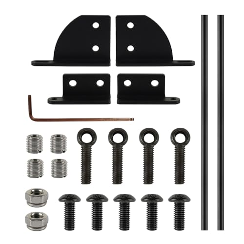 Cnrfeoap Haltbarkeit Metallträgerstange Set Für 3/3pro/4 3D Drucker Pull Stange Stützstange Zur Verbesserung Der Druckerlebnisse von Cnrfeoap