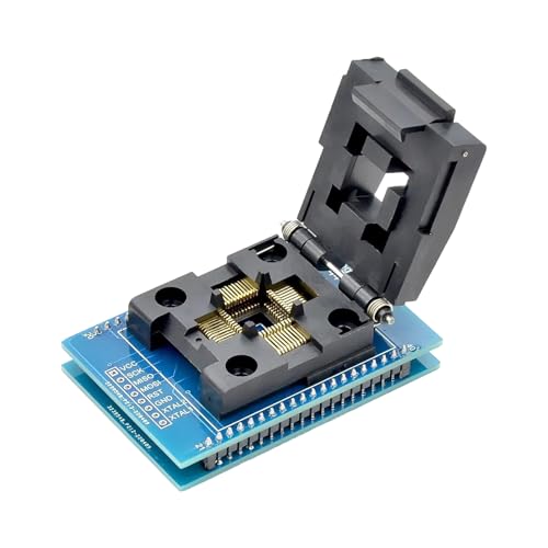 Cnrfeoap TQFP44 auf DIP40 Testsockel Programmierung Brennsitz für mehrere ATmega-Serien-Chips, einfach zu bedienen, effizient von Cnrfeoap