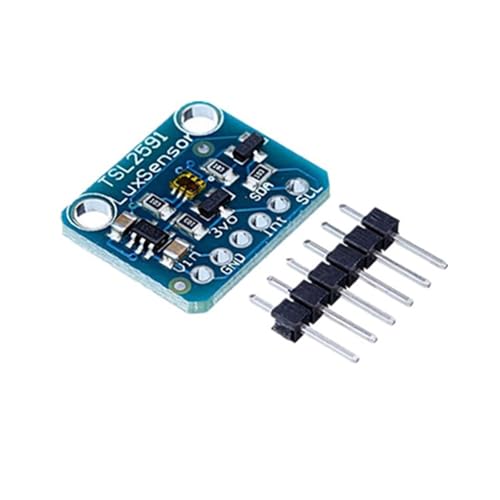 Cnrfeoap TSL2591 High Dynamic Bereiche 3.3V-5V Entwicklungsmodul Volles Digitales Elektronikmodul Erkennen von Cnrfeoap