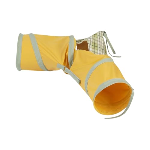 Faltbares weiches Tunnelbett Versteck Weiche Höhle Spielzeug für Kleintierbett Hamster Kaninchen Versteck Käfig Kleine Haustiere für Käfig von Cnrfeoap