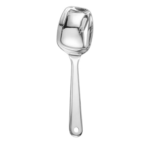 Functioanl Quadratische Löffel, Besteck, Mehrzweck-Löffel, Edelstahl, elegante Utensilien für Suppen, Eintöpfe und Esszimmer, poliertes Besteck Functioanl Quadratische Löffel, Besteck, Mehrzweck-Löffel, Edelstahl, elegante Utensilien für Suppen, Eintöpfe und Esszimmer, poliertes Besteck von Cnrfeoap