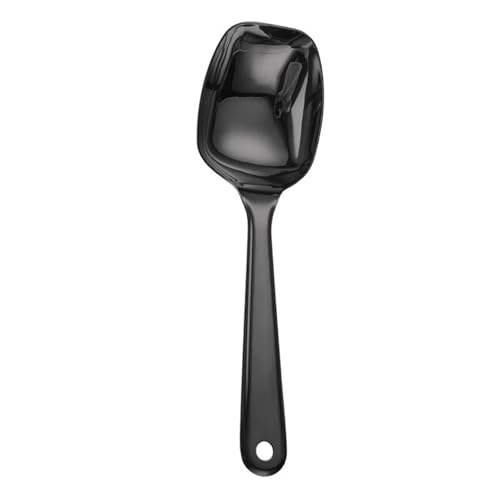 Functioanl Quadratische Löffel, Besteck, Mehrzweck-Löffel, Edelstahl, elegante Utensilien für Suppen, Eintöpfe und Esszimmer, poliertes Besteck von Cnrfeoap