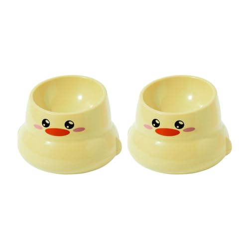 Futternapf für den Innenbereich, ergonomischer Futternapf, Lebensmittelqualität, für Zuhause und Tiergeschäfte, Tierklinik, Katzennapf, 2 Stück Futternapf für den Innenbereich, ergonomischer Futternapf, Lebensmittelqualität, für Zuhause und Tiergeschäfte, Tierklinik, Katzennapf, 2 Stück von Cnrfeoap