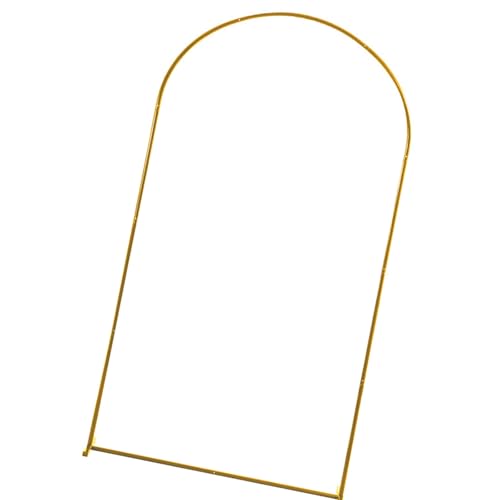 Goldener Eisen-Hochzeitsbogen Dekor mit mehreren Größen, einfache Montage, Party-Hintergrundstruktur, verstellbarer Hochzeitsbogenrahmen von Cnrfeoap