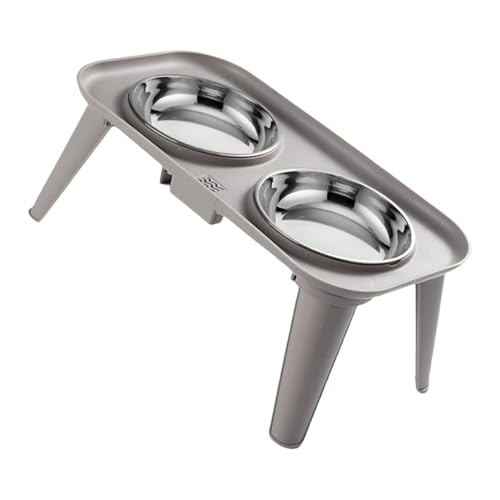 Hals Relief Erhöhte Hundefutter Wasserschalen Edelstahlbehälter Für Große Haustier Fütterung Mit Hoher Angehobenschale Hals Relief Erhöhte Hundefutter Wasserschalen Edelstahlbehälter Für Große Haustier Fütterung Mit Hoher Angehobenschale von Cnrfeoap